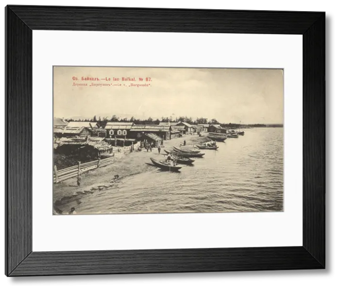 Framed Print : Village Barguzin, 1903. Creator: Unknown. Village Barguzin, 1903. Creator: Unknown Framed Print : Village Barguzin, 1903. Creator: Unknown. Village Barguzin, 1903. Creator: Unknown