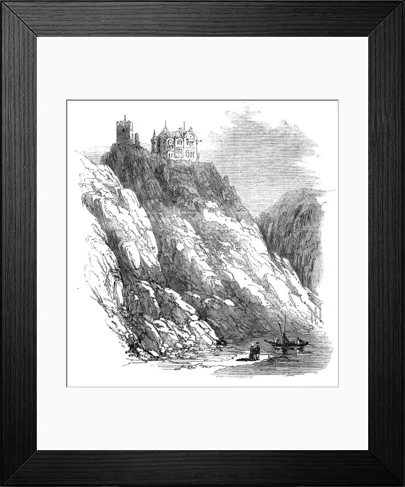Framed Print : The Rhine: Rheinbeck, 1864. Creator: Unknown Framed Print : The Rhine: Rheinbeck, 1864. Creator: Unknown