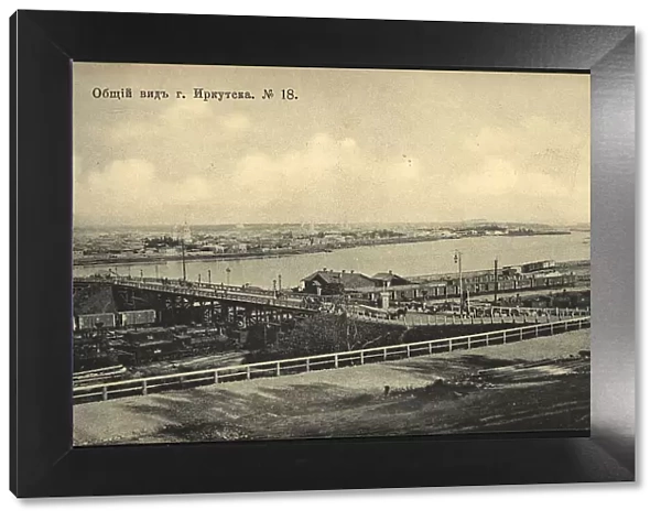 Irkutsk General view of the city of Irkutsk, 1906. Creator: Unknown