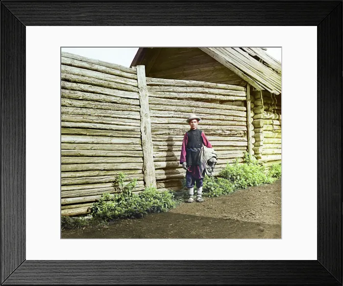 Framed Print : Young Bashkir, Ekhia, 1910. Creator: Sergey Mikhaylovich Prokudin-Gorsky Framed Print : Young Bashkir, Ekhia, 1910. Creator: Sergey Mikhaylovich Prokudin-Gorsky