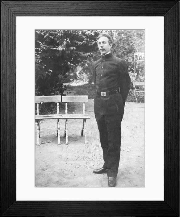 Framed Print : Mikhail Alekseevich Pavlov as a Student of the Tsarskoe Selo Gymnasium, 1900. Creator: Unknown Framed Print : Mikhail Alekseevich Pavlov as a Student of the Tsarskoe Selo Gymnasium, 1900. Creator: Unknown