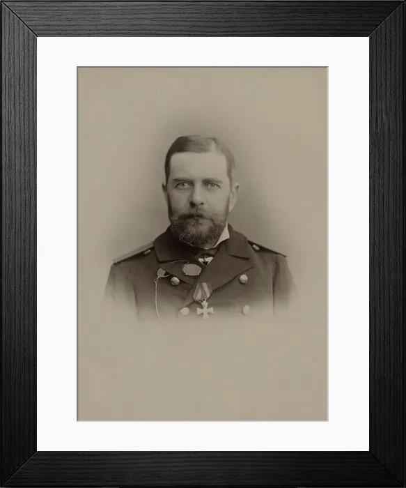 Framed Print : P. N. Woolf, Commander of the Clipper Ship Razboinik from 1886 to 1902, 1889. Creator: Unknown Framed Print : P. N. Woolf, Commander of the Clipper Ship Razboinik from 1886 to 1902, 1889. Creator: Unknown