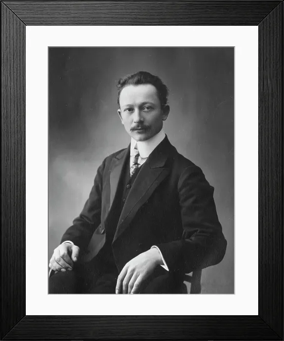 Framed Print : Head of the farm L.F. Radchenko. 1911. Creator: A. A. Antonov Framed Print : Head of the farm L.F. Radchenko. 1911. Creator: A. A. Antonov