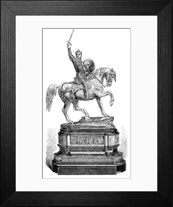 Framed Print : The Goodwood Cup, 1864. Creator: Unknown Framed Print : The Goodwood Cup, 1864. Creator: Unknown