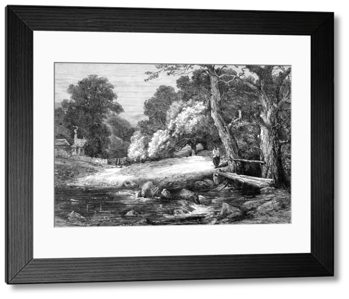 Framed Print : The Combe Farm, by G. Chester, in the Royal Academy Exhibition, 1864. Creator: Mason Jackson. The Combe Farm, by G. Chester, in the Royal Academy Exhibition, 1864. Creator: Mason Jackson Framed Print : The Combe Farm, by G. Chester, in the Royal Academy Exhibition, 1864. Creator: Mason Jackson. The Combe Farm, by G. Chester, in the Royal Academy Exhibition, 1864. Creator: Mason Jackson