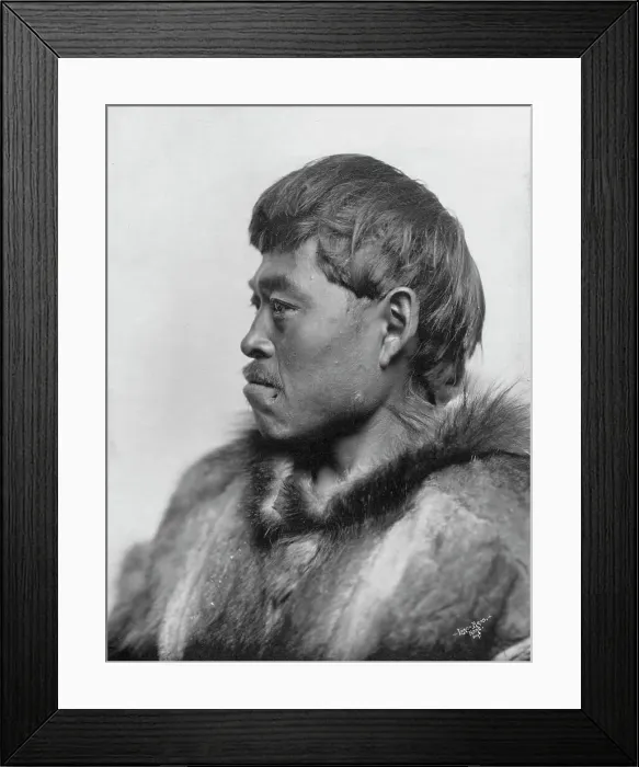 Framed Print : Eskimo, 1916. Creator: Lomen Brothers Framed Print : Eskimo, 1916. Creator: Lomen Brothers