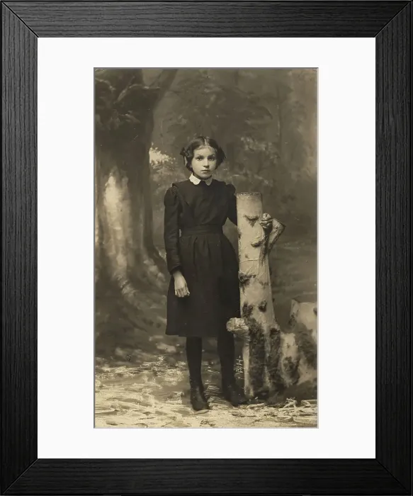 Framed Print : Evgenia Reshetnikova is a high school student, 1914. Creator: S. E. Gorshkov Framed Print : Evgenia Reshetnikova is a high school student, 1914. Creator: S. E. Gorshkov