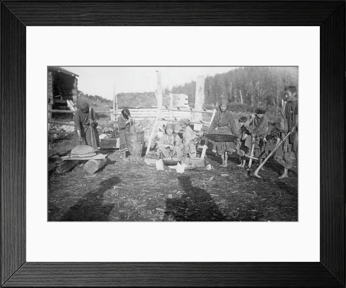 Framed Print : The Shors demonstrate the main tools for cultivating the land (hoe - abyl, harrow) and... 1913. Creator: GI Ivanov. The Shors demonstrate the main tools for cultivating the land (hoe - abyl, harrow) and... 1913. Creator: GI Ivanov Framed Print : The Shors demonstrate the main tools for cultivating the land (hoe - abyl, harrow) and... 1913. Creator: GI Ivanov. The Shors demonstrate the main tools for cultivating the land (hoe - abyl, harrow) and... 1913. Creator: GI Ivanov