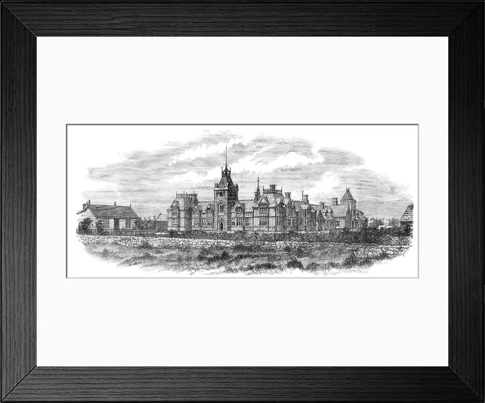 Framed Print : The Government-House, Canterbury Province, New Zealand, 1864. Creator: Unknown Framed Print : The Government-House, Canterbury Province, New Zealand, 1864. Creator: Unknown