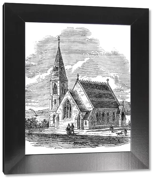 St. John's Episcopal Church, Oban, Argyleshire, 1864. Creator: Unknown