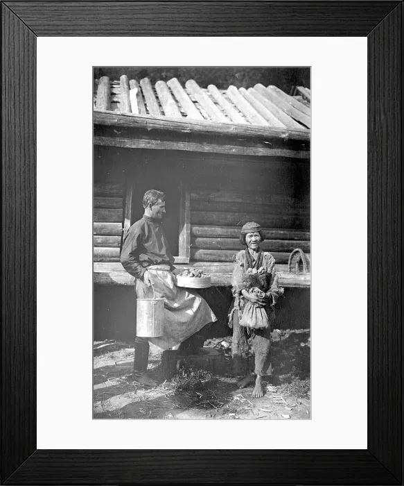 Framed Print : Indigent Shoria Man, 1913. Creator: GI Ivanov Framed Print : Indigent Shoria Man, 1913. Creator: GI Ivanov