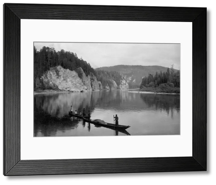 Framed Print : The Mrassu River, Above the Rapids Near the Saga Ulus, 1913. Creator: GI Ivanov Framed Print : The Mrassu River, Above the Rapids Near the Saga Ulus, 1913. Creator: GI Ivanov