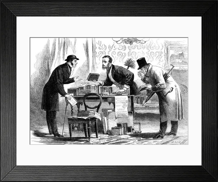 Framed Print : A Pictorial: the Word, 1864. Creator: Mason Jackson Framed Print : A Pictorial: the Word, 1864. Creator: Mason Jackson