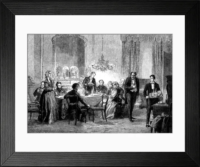 Framed Print : Aunt Sally's Christmas-boxes': John Crass's Discomfiture - drawn by A. Hunt, 1862. Creator: Unknown. Aunt Sally's Christmas-boxes': John Crass's Discomfiture - drawn by A. Hunt, 1862. Creator: Unknown Framed Print : Aunt Sally's Christmas-boxes': John Crass's Discomfiture - drawn by A. Hunt, 1862. Creator: Unknown. Aunt Sally's Christmas-boxes': John Crass's Discomfiture - drawn by A. Hunt, 1862. Creator: Unknown