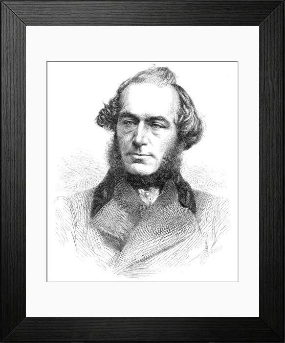 Framed Print : The late John Leech, 1864. Creator: Unknown Framed Print : The late John Leech, 1864. Creator: Unknown