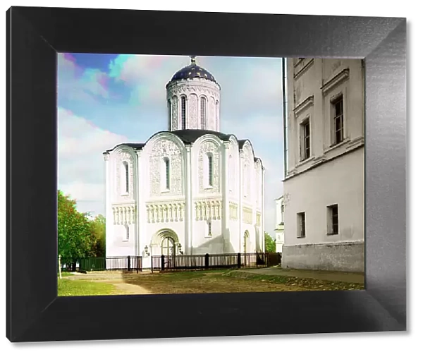 Dmitrievsky Cathedral, Vladimir, 1911. Creator: Sergey Mikhaylovich Prokudin-Gorsky