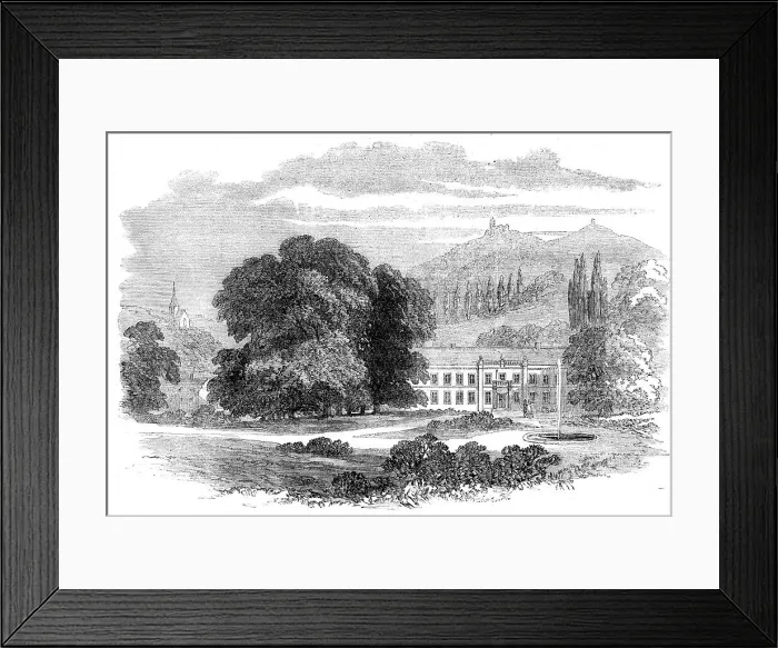 Framed Print : Fürstenlager, a seat of the Duke of Hesse-Darmstadt, near Auerbach... 1862. Creator: Unknown Framed Print : Fürstenlager, a seat of the Duke of Hesse-Darmstadt, near Auerbach... 1862. Creator: Unknown