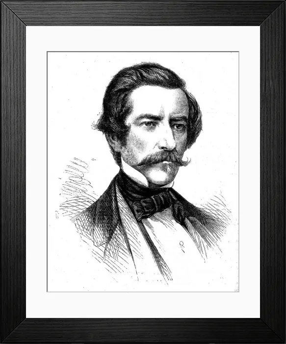 Framed Print : Captain Semmes, of the Confederate States sloop-of-war Alabama ('290'), 1862. Creator: Unknown. Captain Semmes, of the Confederate States sloop-of-war Alabama ('290'), 1862. Creator: Unknown Framed Print : Captain Semmes, of the Confederate States sloop-of-war Alabama ('290'), 1862. Creator: Unknown. Captain Semmes, of the Confederate States sloop-of-war Alabama ('290'), 1862. Creator: Unknown