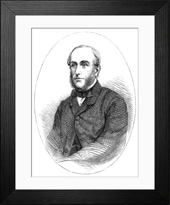 Framed Print : Proposed union of the British North-American Provinces: Hon. George Brown, President…, 1864. Creator: Unknown Framed Print : Proposed union of the British North-American Provinces: Hon. George Brown, President…, 1864. Creator: Unknown