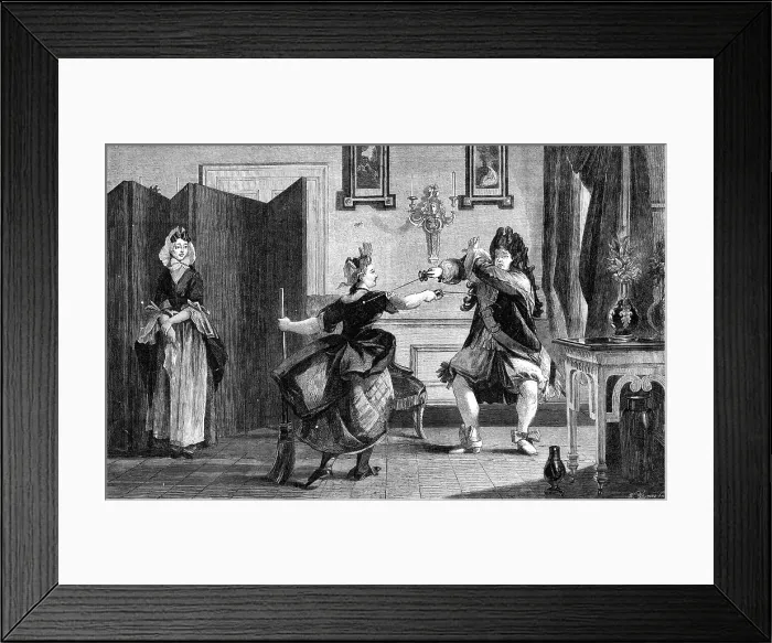 Framed Print : Le Bourgeois Gentilhomme, by the late C. R. Leslie...South Kensington Museum, 1864. Creator: W Thomas. Le Bourgeois Gentilhomme, by the late C. R. Leslie...South Kensington Museum, 1864. Creator: W Thomas Framed Print : Le Bourgeois Gentilhomme, by the late C. R. Leslie...South Kensington Museum, 1864. Creator: W Thomas. Le Bourgeois Gentilhomme, by the late C. R. Leslie...South Kensington Museum, 1864. Creator: W Thomas