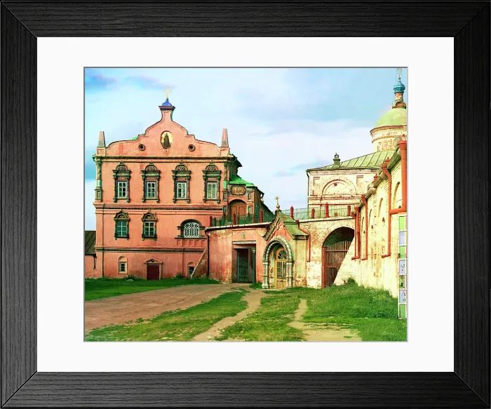 Framed Print : Former mansion of the grand dukes, today the archbishop's house, Ryazan, 1912. Creator: Sergey Mikhaylovich Prokudin-Gorsky Framed Print : Former mansion of the grand dukes, today the archbishop's house, Ryazan, 1912. Creator: Sergey Mikhaylovich Prokudin-Gorsky