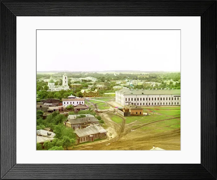 Framed Print : Ryazan: General view from the north, 1912. Creator: Sergey Mikhaylovich Prokudin-Gorsky Framed Print : Ryazan: General view from the north, 1912. Creator: Sergey Mikhaylovich Prokudin-Gorsky