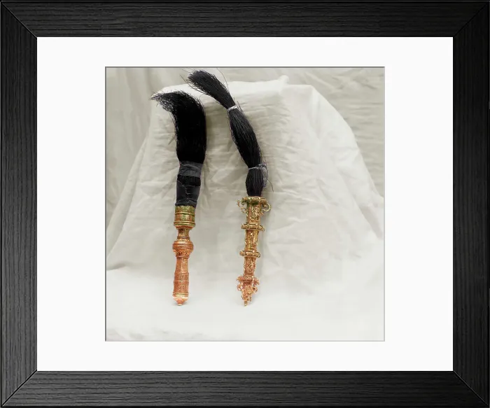 Framed Print : Aspergillums with handles - an artistic work, the vestry of the Ipatievsky Monastery, Kostroma, 1911 Creator: Sergey Mikhaylovich Prokudin-Gorsky Framed Print : Aspergillums with handles - an artistic work, the vestry of the Ipatievsky Monastery, Kostroma, 1911 Creator: Sergey Mikhaylovich Prokudin-Gorsky