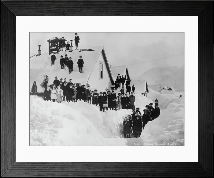 Framed Print : Public school, c1910. Creator: Unknown Framed Print : Public school, c1910. Creator: Unknown