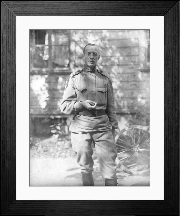 Framed Print : Mikhail Alekseevich Pavlov's Brother, Pyotr, a Military Officer, 1910-1919. Creator: Unknown Framed Print : Mikhail Alekseevich Pavlov's Brother, Pyotr, a Military Officer, 1910-1919. Creator: Unknown