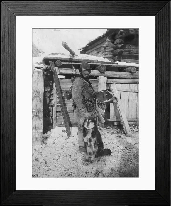 Framed Print : Angarsk hunter, 1911. Creator: Unknown Framed Print : Angarsk hunter, 1911. Creator: Unknown
