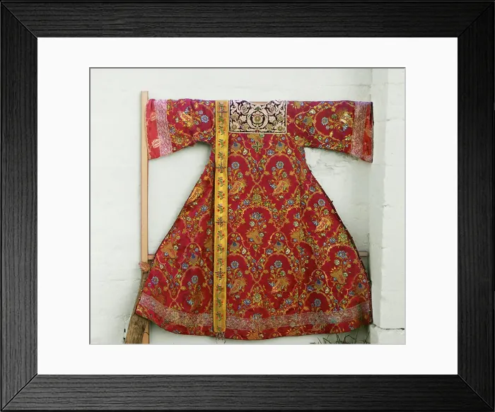 Framed Print : Surplice sewn by tsarevnas, the sisters of Peter the Great, Trinity Monastery, Aleksandrov, 1911. Creator: Sergey Mikhaylovich Prokudin-Gorsky Framed Print : Surplice sewn by tsarevnas, the sisters of Peter the Great, Trinity Monastery, Aleksandrov, 1911. Creator: Sergey Mikhaylovich Prokudin-Gorsky