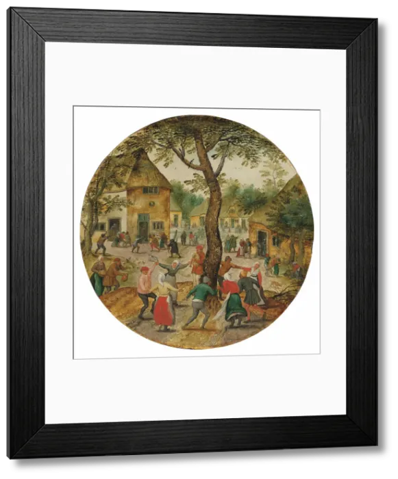 Framed Print : Summer. Creator: Brueghel, Pieter, the Younger (1564-1638) Framed Print : Summer. Creator: Brueghel, Pieter, the Younger (1564-1638)
