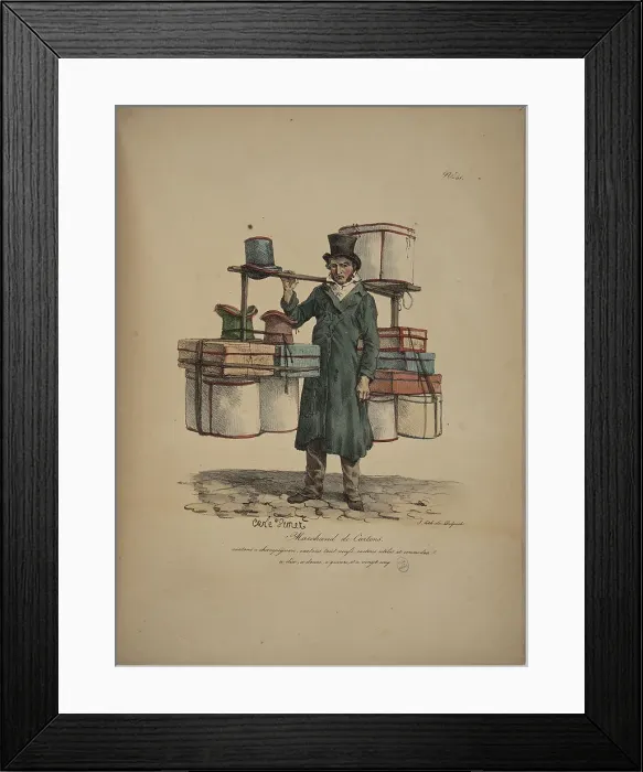 Framed Print : Cardboard merchant. From the Series Cris de Paris (The Cries of Paris), 1815. Creator: Vernet, Carle (1758-1836). Cardboard merchant. From the Series Cris de Paris (The Cries of Paris), 1815. Creator: Vernet, Carle (1758-1836) Framed Print : Cardboard merchant. From the Series Cris de Paris (The Cries of Paris), 1815. Creator: Vernet, Carle (1758-1836). Cardboard merchant. From the Series Cris de Paris (The Cries of Paris), 1815. Creator: Vernet, Carle (1758-1836)