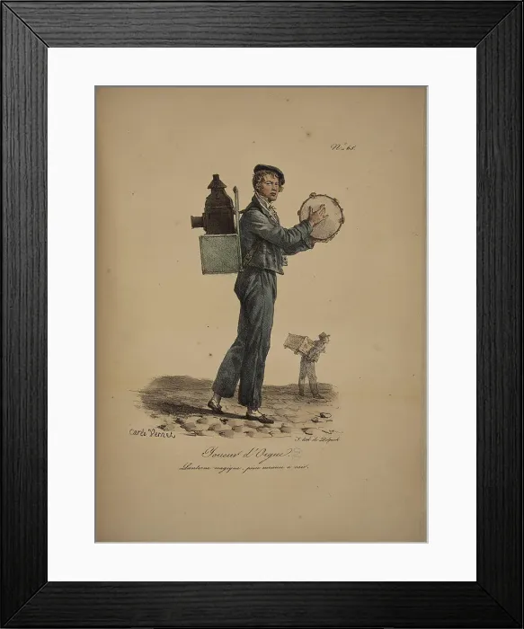 Framed Print : Organ player. From the Series Cris de Paris (The Cries of Paris), 1815. Creator: Vernet, Carle (1758-1836). Organ player. From the Series Cris de Paris (The Cries of Paris), 1815. Creator: Vernet, Carle (1758-1836) Framed Print : Organ player. From the Series Cris de Paris (The Cries of Paris), 1815. Creator: Vernet, Carle (1758-1836). Organ player. From the Series Cris de Paris (The Cries of Paris), 1815. Creator: Vernet, Carle (1758-1836)