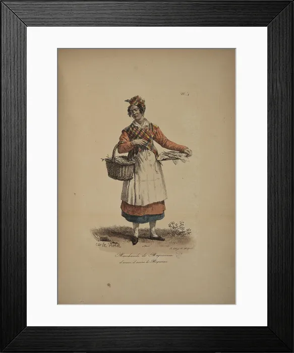 Framed Print : Mackerel seller. From the Series Cris de Paris (The Cries of Paris), 1815. Creator: Vernet, Carle (1758-1836). Mackerel seller. From the Series Cris de Paris (The Cries of Paris), 1815. Creator: Vernet, Carle (1758-1836) Framed Print : Mackerel seller. From the Series Cris de Paris (The Cries of Paris), 1815. Creator: Vernet, Carle (1758-1836). Mackerel seller. From the Series Cris de Paris (The Cries of Paris), 1815. Creator: Vernet, Carle (1758-1836)
