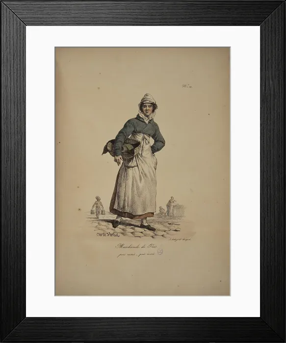 Framed Print : Pea seller. From the Series Cris de Paris (The Cries of Paris), 1815. Creator: Vernet, Carle (1758-1836). Pea seller. From the Series Cris de Paris (The Cries of Paris), 1815. Creator: Vernet, Carle (1758-1836) Framed Print : Pea seller. From the Series Cris de Paris (The Cries of Paris), 1815. Creator: Vernet, Carle (1758-1836). Pea seller. From the Series Cris de Paris (The Cries of Paris), 1815. Creator: Vernet, Carle (1758-1836)