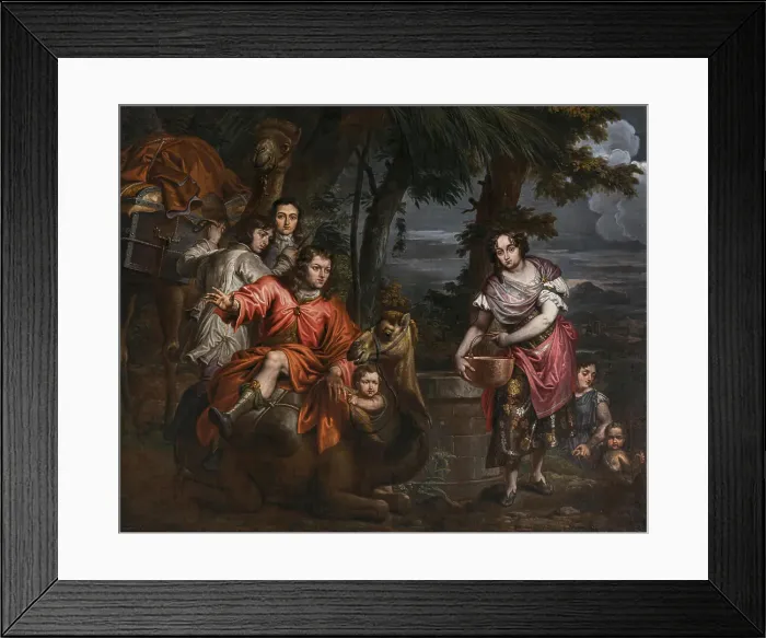 Framed Print : Jacob's Return to Canaan. Creator: Quellinus, Erasmus, the Younger (1607-1678) Framed Print : Jacob's Return to Canaan. Creator: Quellinus, Erasmus, the Younger (1607-1678)