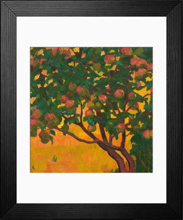 Framed Print : The apple tree, 1912. Creator: Giacometti, Giovanni (1868-1933) Framed Print : The apple tree, 1912. Creator: Giacometti, Giovanni (1868-1933)