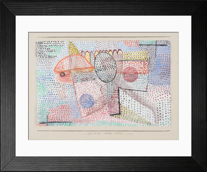 Framed Print : Schlir still life, 1931. Creator: Klee, Paul (1879-1940) Framed Print : Schlir still life, 1931. Creator: Klee, Paul (1879-1940)