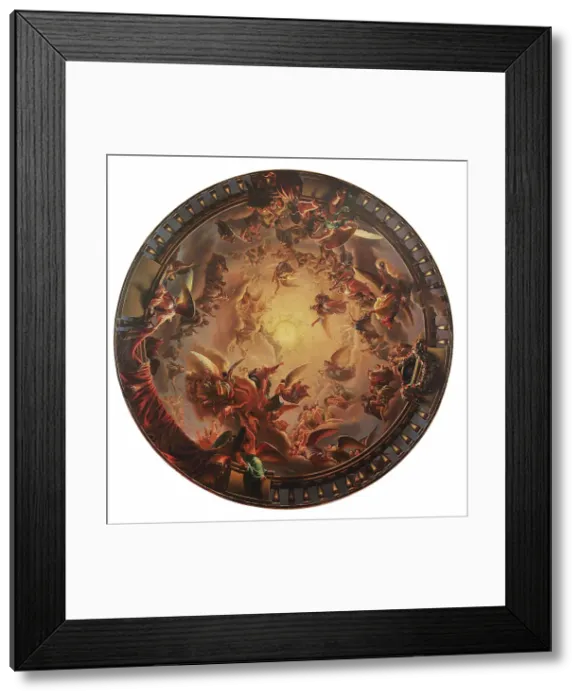 Framed Print : Assumption Day, 1863. Creator: Scuri, Enrico (1806-1884) Framed Print : Assumption Day, 1863. Creator: Scuri, Enrico (1806-1884)