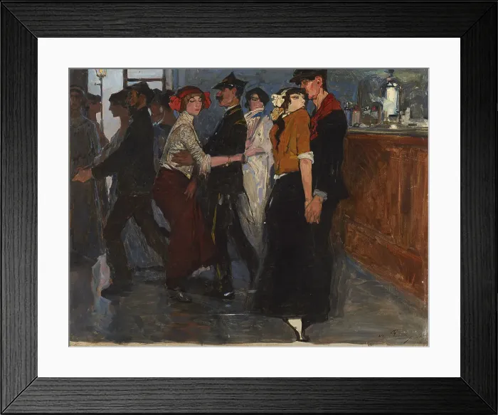 Framed Print : Tabarin. Creator: Bicchi, Silvio (1874-1948) Framed Print : Tabarin. Creator: Bicchi, Silvio (1874-1948)