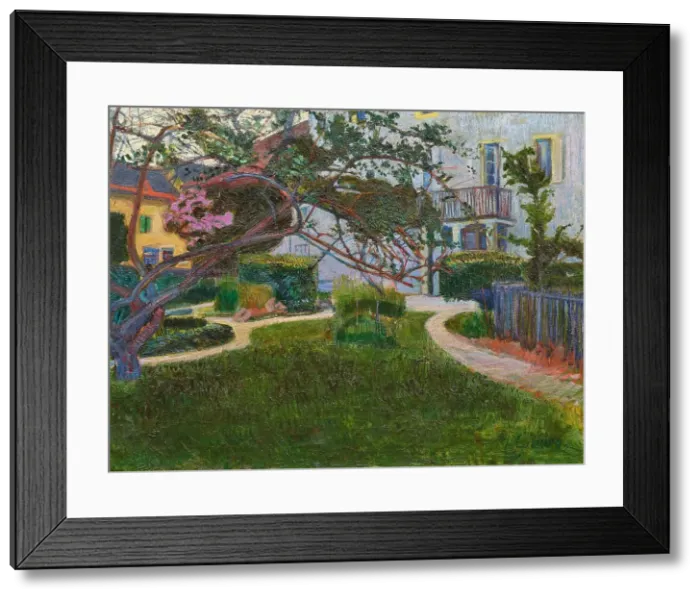 Framed Print : The garden. Creator: Vallet-Gilliard, Marguerite (1888-1918) Framed Print : The garden. Creator: Vallet-Gilliard, Marguerite (1888-1918)