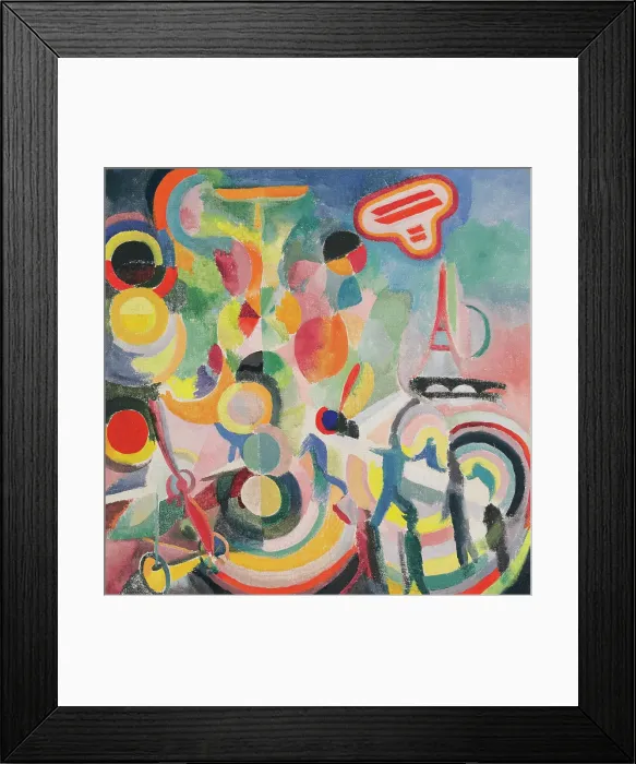 Framed Print : Homage to Blériot (study), 1914. Creator: Delaunay, Robert (1885-1941) Framed Print : Homage to Blériot (study), 1914. Creator: Delaunay, Robert (1885-1941)