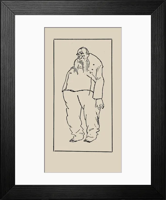 Framed Print : Konstantin Stanislavski as General Krutítsky in the comedy “Even the smartest person can do... 1910 Creator: Unknown artist Framed Print : Konstantin Stanislavski as General Krutítsky in the comedy “Even the smartest person can do... 1910 Creator: Unknown artist