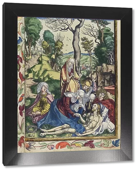 Lamentation. From the Great Passion (Passio domini nostri Jesu), 1511. Creator: Dürer, Albrecht (1471-1528)
