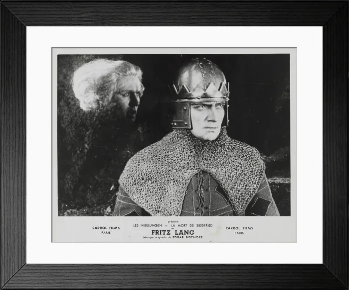 Framed Print : Scene from the film The Nibelungen: Siegfried by Fritz Lang, 1924. Creator: Unknown photographer Framed Print : Scene from the film The Nibelungen: Siegfried by Fritz Lang, 1924. Creator: Unknown photographer