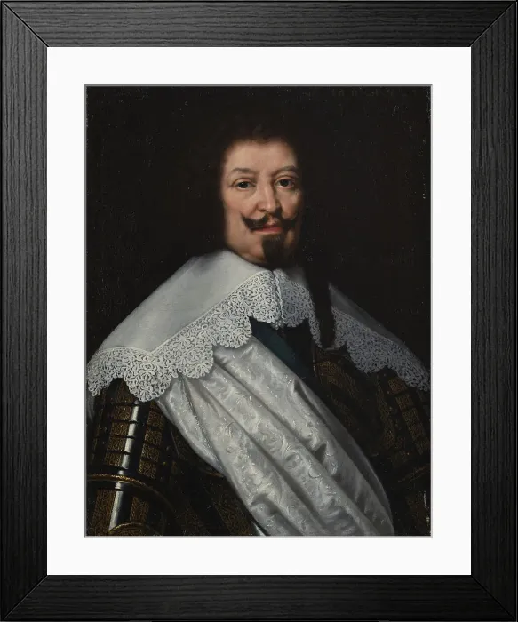 Framed Print : Portrait of Charles de Lorraine (1571-1640), Duke of Guise. Creator: Sustermans, Justus, Schule von Framed Print : Portrait of Charles de Lorraine (1571-1640), Duke of Guise. Creator: Sustermans, Justus, Schule von