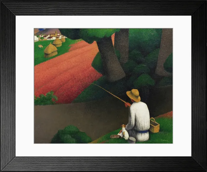 Framed Print : Le Pecheur, 1930s. Creator: Tobeen (Félix Élie Bonnet), Félix (1880-1938) Framed Print : Le Pecheur, 1930s. Creator: Tobeen (Félix Élie Bonnet), Félix (1880-1938)