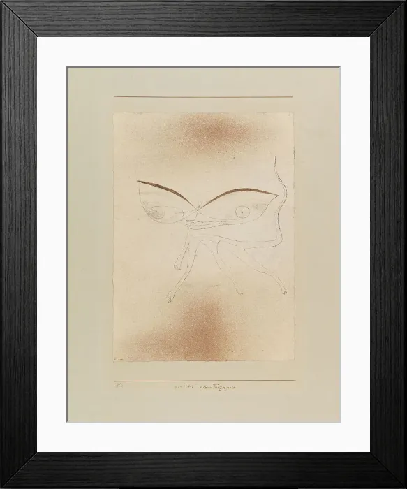 Framed Print : Little animal ghost, 1929. Creator: Klee, Paul (1879-1940) Framed Print : Little animal ghost, 1929. Creator: Klee, Paul (1879-1940)
