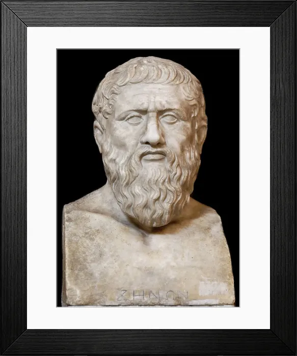 Framed Print : Plato (Roman copy based on Greek original), Last quarter of the 4th century.. Creator: Römische Antike Kunst, Klassische Skulptur Framed Print : Plato (Roman copy based on Greek original), Last quarter of the 4th century.. Creator: Römische Antike Kunst, Klassische Skulptur